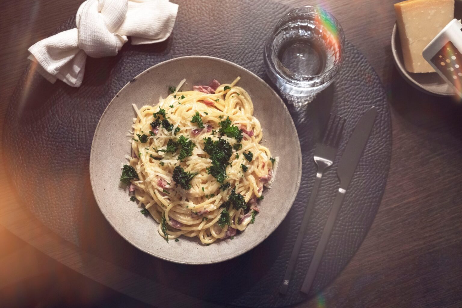 Pasta carbonara